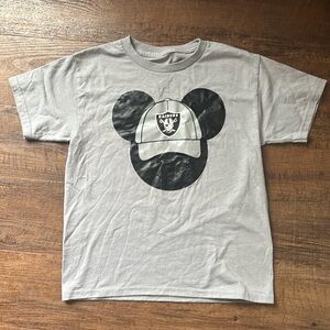 Mickey Mouse Las Vegas Raiders T-shirt